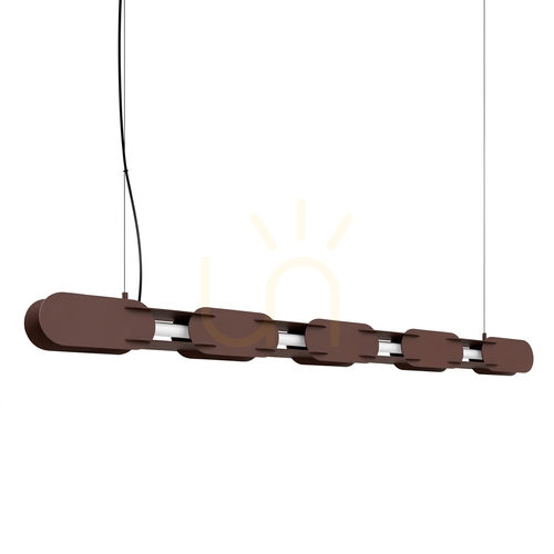 Verifica CHAIN 158 maro LED 3000K lampă suspendată