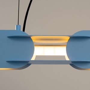 CHAIN 158 albastru LED 3000K lampă suspendată small 3