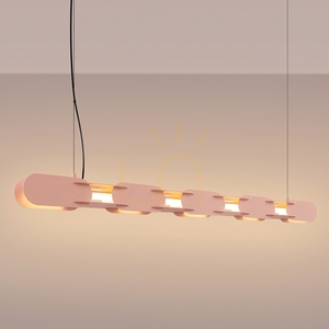CHAIN 158 piersică LED 3000K lampă suspendată small 2