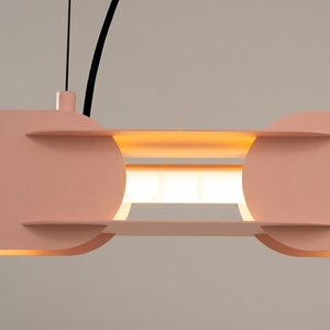CHAIN 158 piersică LED 3000K lampă suspendată small 3