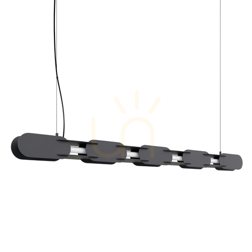 Verifica CHAIN 158 negru LED 3000K lampă suspendată