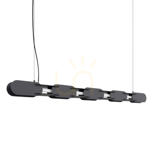 CHAIN 158 negru LED 3000K lampă suspendată small 0