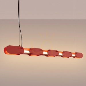 CHAIN 158 roșu LED 3000K lampă suspendată small 2