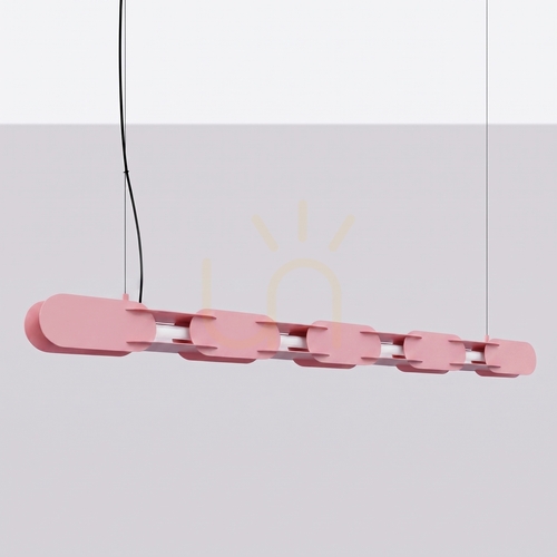 Verifica CHAIN 158 roz LED 3000K lampă suspendată