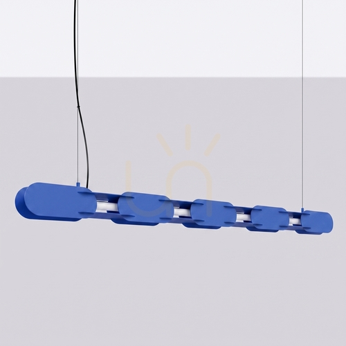 Verifica CHAIN 158 ultramarin LED 3000K lampă suspendată