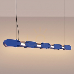 CHAIN 158 ultramarin LED 3000K lampă suspendată small 2