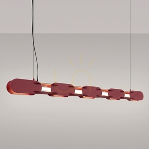 CHAIN 158 burgundy LED 4000K lampă suspendată small 2