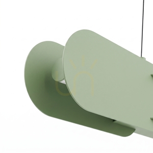 Lampă suspendată CHAIN 158 verde salvie LED 4000 K small 4