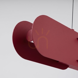 Lampă suspendată CHAIN 91 burgundy LED 4000K small 4
