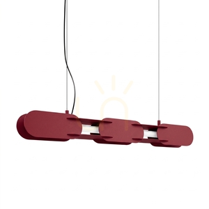 Lampă suspendată CHAIN 91 burgundy LED 4000K small 0