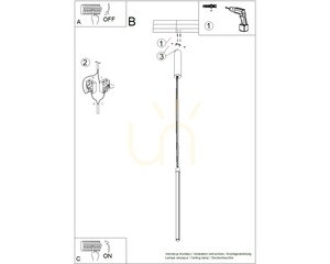 TRANG 100 taupe LED 4000K lampă suspendată small 7