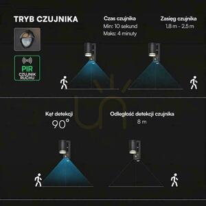 V-TAC GU10 lampă de perete pentru exterior GU10 senzor aluminiu sus jos IP44 negru VT-10175PIR 3 ani garanție 1 V-TAC GU10 lampă de perete pentru exterior GU10 senzor aluminiu sus jos IP44 negru VT-10175PIR 3 ani garanție small 1