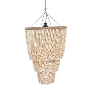 Candelabru Handmade The Lagoon Shell Natural M 68x31x31 cm small 8