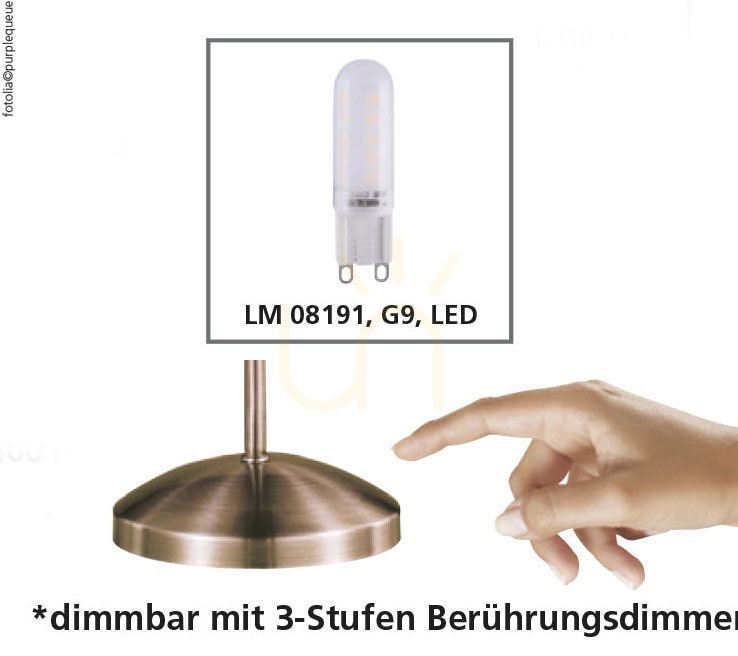 Verifica Lampă de masă PINO 4001-11 alamă 1xG9 Lampă de masă PINO 4001-11 alamă 1xG9