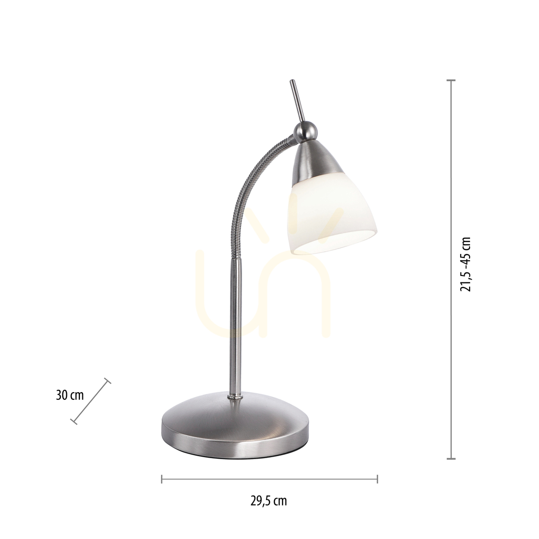 previzualizare Lampă de masă PINO 4001-55 Argint 1xG9 Lampă de masă PINO 4001-55 Argint 1xG9