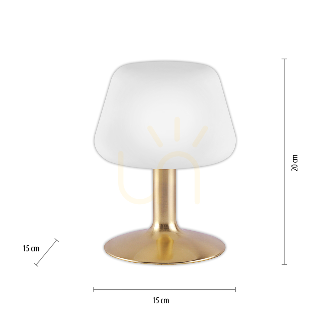 Vedere Lampă de masă TILL 4078-60 alamă 1xG9 Lampă de masă TILL 4078-60 alamă 1xG9