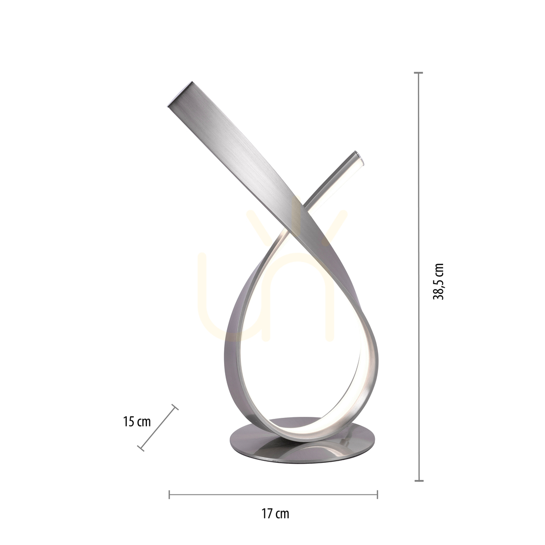 Vedere Lampă de masă LINDA 4720-55 Argint 1xLED Lampă de masă LINDA 4720-55 Argint 1xLED