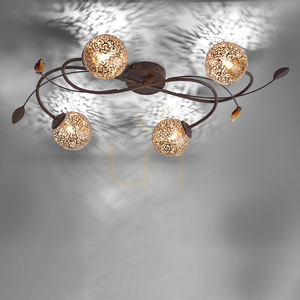 GRETA Plafond 6395-48 Rugină 4xG9 small 4