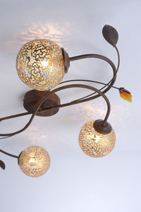 GRETA Plafond 6395-48 Rugină 4xG9 small 8