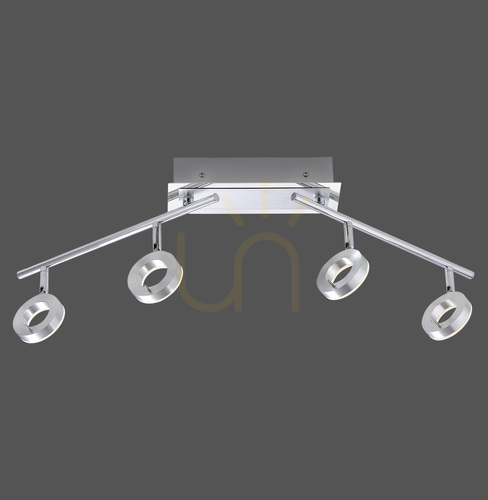 Verifica Plafon SILEDA 6786-96 Argint 4xLED