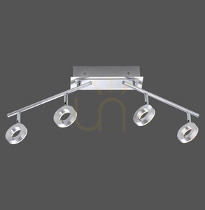 Plafon SILEDA 6786-96 Argint 4xLED small 0