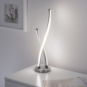 Lampă de masă POLINA 9141-55 Argint 1xLED small 2