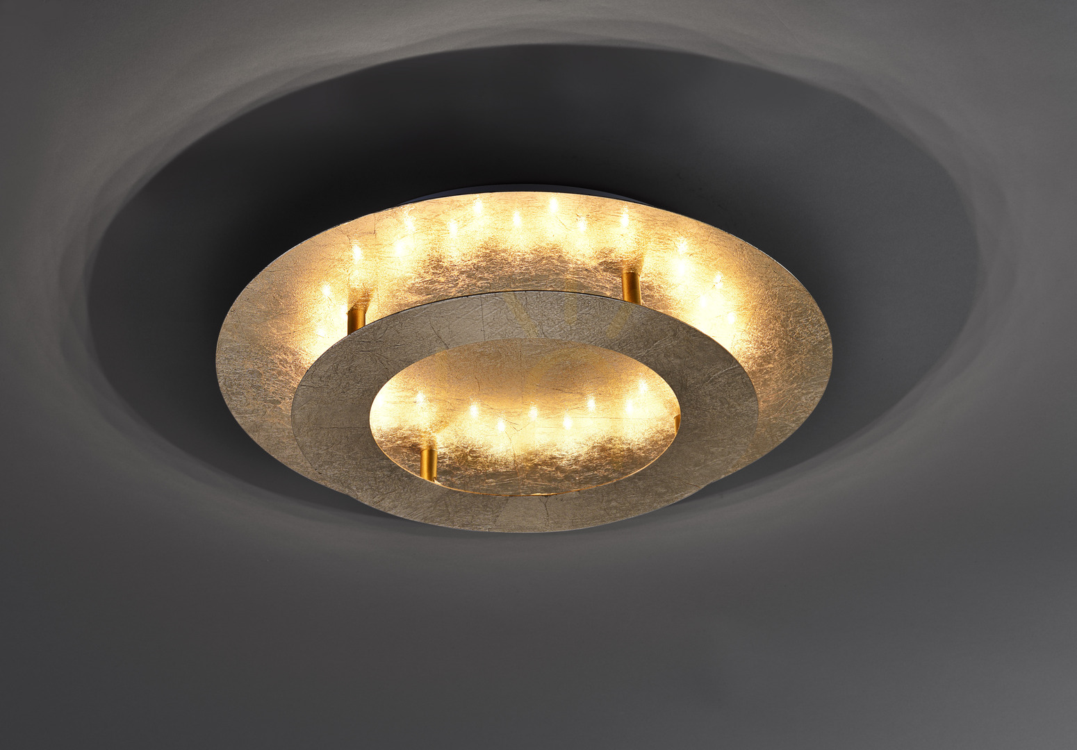 Spectacol Plafond NEVIS 9620-12 Aur 1xLED Plafond NEVIS 9620-12 Aur 1xLED
