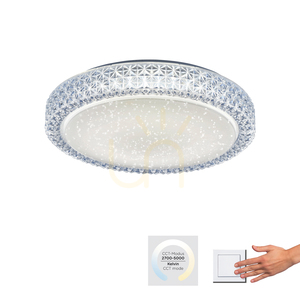 FRIDA Plafond 14371-00 Transparent 1xLED small 1