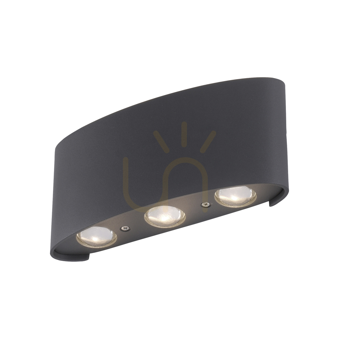 Vedere Lampă de perete CARLO 9488-13 Antracit 6xLED Lampă de perete CARLO 9488-13 Antracit 6xLED