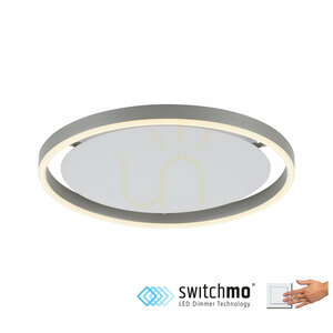 Plafonieră LED RITUS 15391-95 Zuma Line, argintie, 39,3 cm small 1