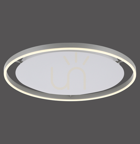 Verifica Plafond RITUS 15392-95 Argint 1xLED