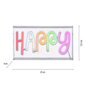 NEON-HAPPY 85027-70 Multicolor 1xLED lampă de perete small 17