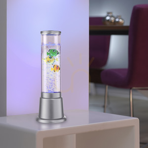 Coloană de apă decorativă cu LED AVA 85127-21, 12 × LED RGB, 3 peștișori, 36 cm small 2