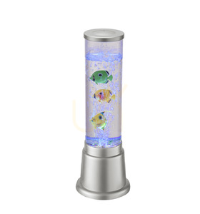 Coloană de apă decorativă cu LED AVA 85127-21, 12 × LED RGB, 3 peștișori, 36 cm small 9