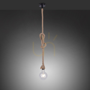 Lampă suspendată ROPE 15481-18 Brown 1xE27 small 4
