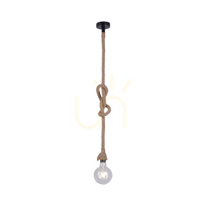 Lampă suspendată ROPE 15481-18 Brown 1xE27 small 9