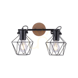 Plafond JARO 15672-78 Negru 2xE27 small 10