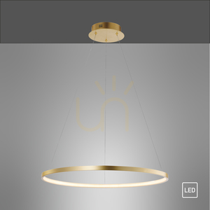 Lampă suspendată CIRCLE 11524-12 Aur 1xLED small 7