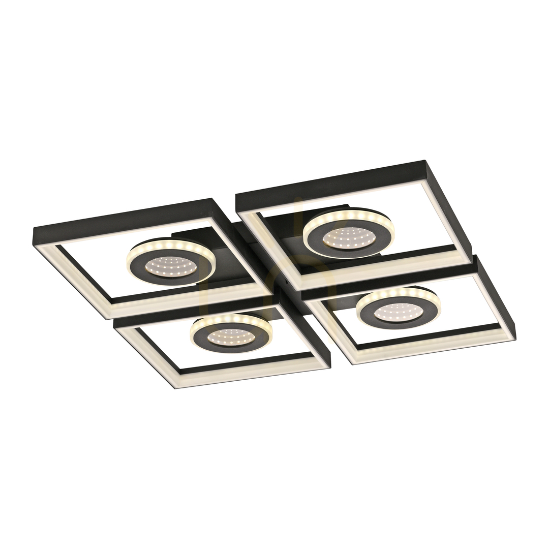 previzualizare TRAFORO 6855-18 Plafond negru 1xLED TRAFORO 6855-18 Plafond negru 1xLED
