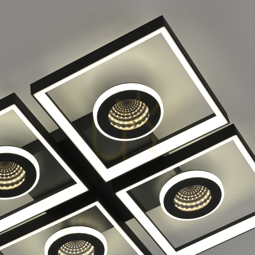 Spectacol TRAFORO 6855-18 Plafond negru 1xLED TRAFORO 6855-18 Plafond negru 1xLED