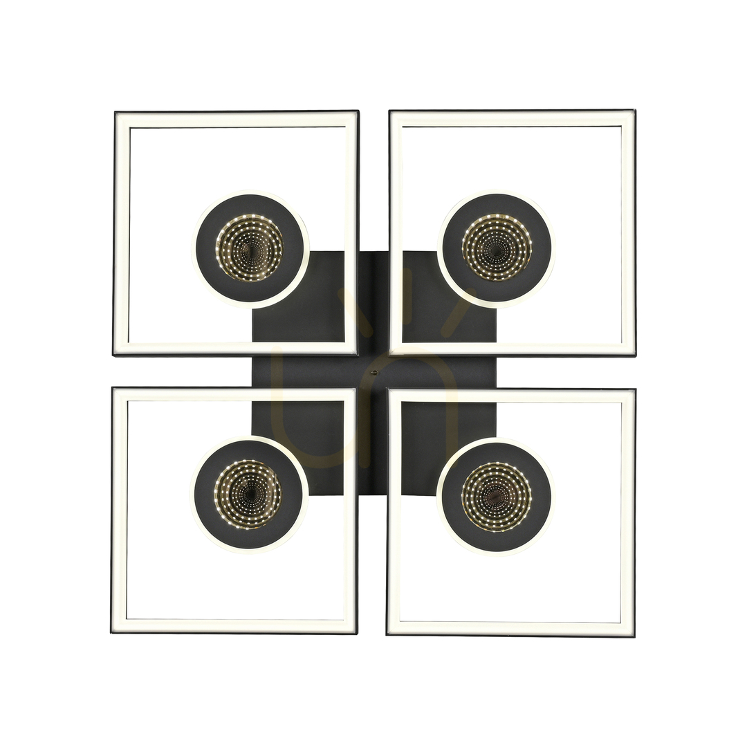 Vedere TRAFORO 6855-18 Plafond negru 1xLED TRAFORO 6855-18 Plafond negru 1xLED