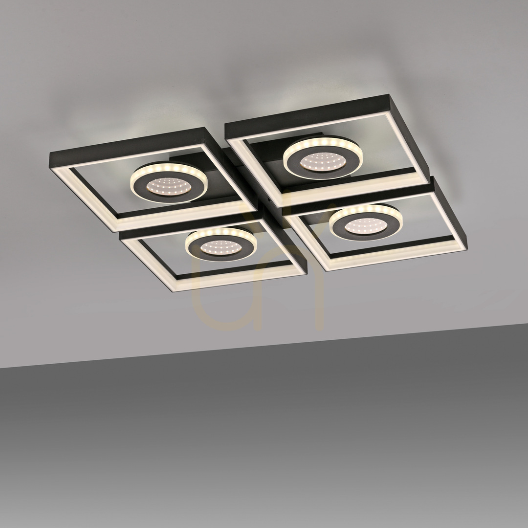 Spectacol TRAFORO 6855-18 Plafond negru 1xLED TRAFORO 6855-18 Plafond negru 1xLED