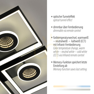 TRAFORO 6855-18 Plafond negru 1xLED 8 TRAFORO 6855-18 Plafond negru 1xLED small 8