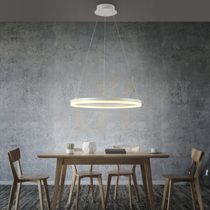 TITUS Lampă suspendată 2382-16 alb 1xLED small 10