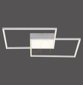 Plafonieră LED Zuma Line ASMIN 14712-55, finisaj oțel, 60 cm small 0