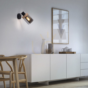Lampă de perete PASQUAL 11311-18 negru 1xE27 small 2