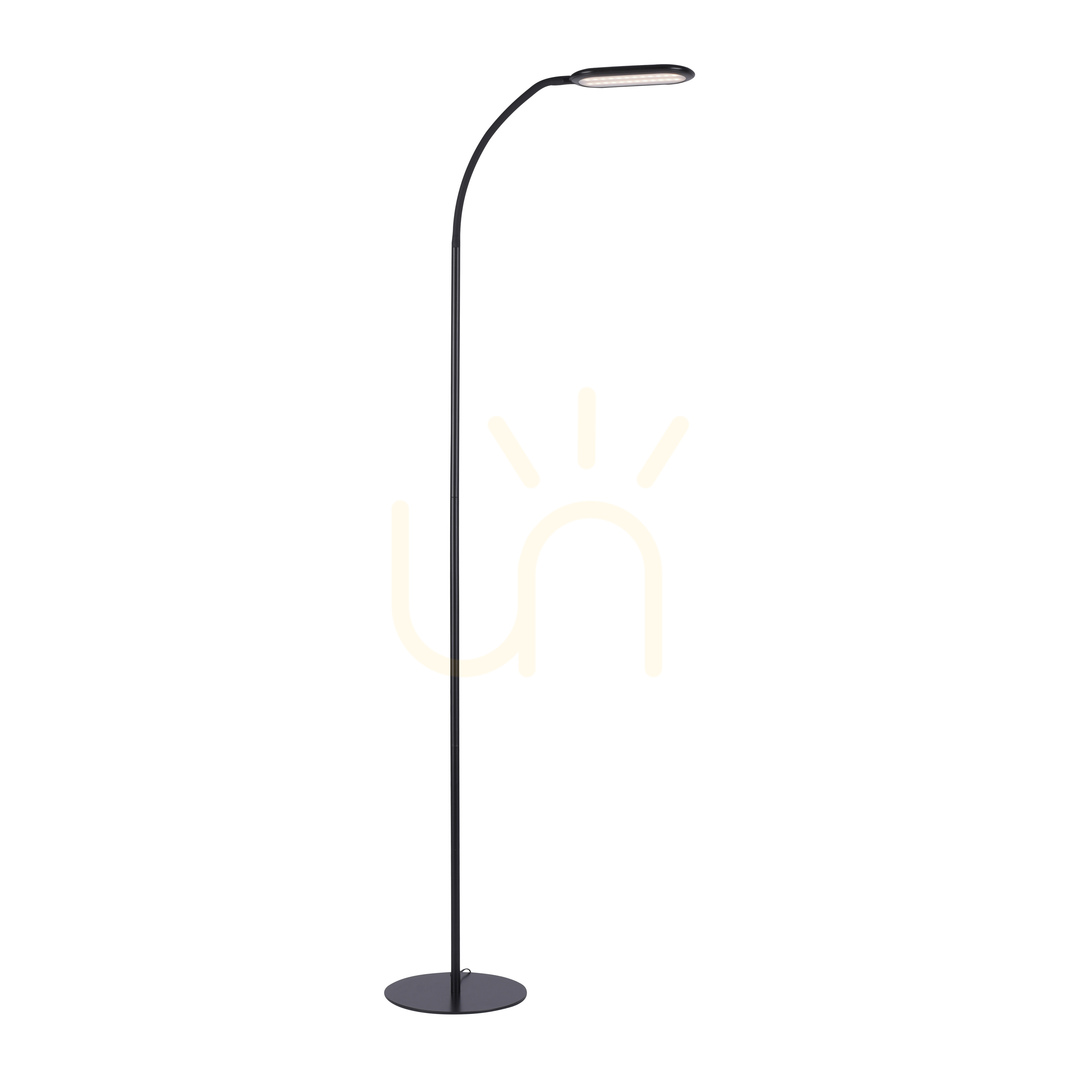Vedere Lampă de podea KELLY 14406-18 negru 1xLED Lampă de podea KELLY 14406-18 negru 1xLED