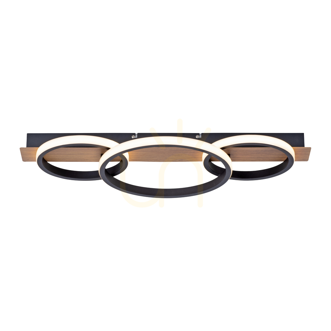 Vedere TROOPER Plafond 15616-78 Lemn 1xLED TROOPER Plafond 15616-78 Lemn 1xLED