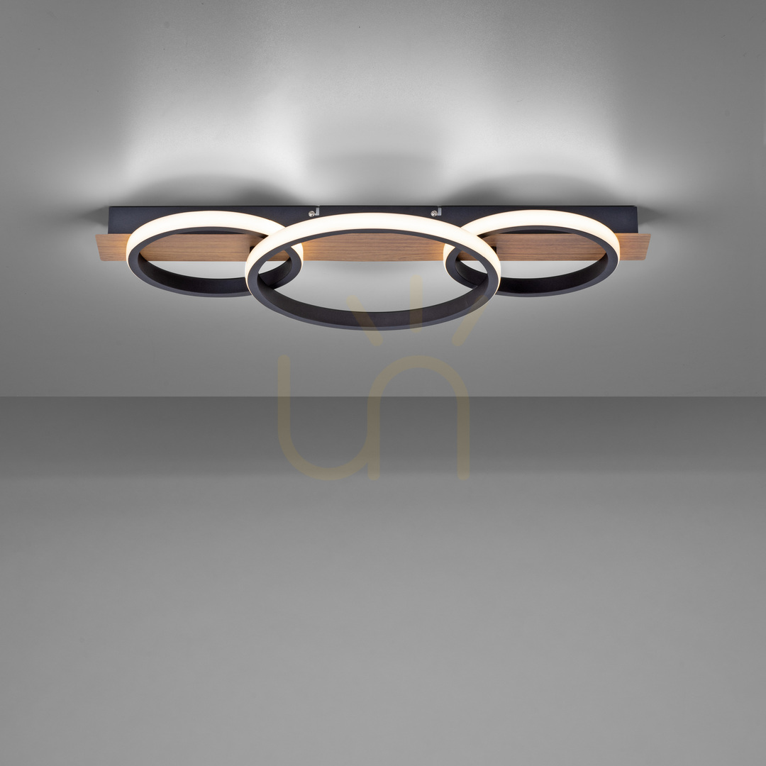 Spectacol TROOPER Plafond 15616-78 Lemn 1xLED TROOPER Plafond 15616-78 Lemn 1xLED