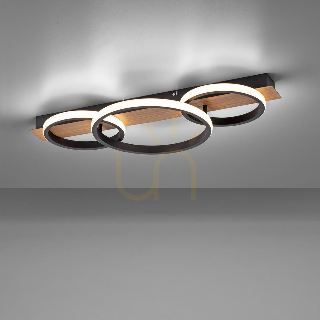 Spectacol TROOPER Plafond 15616-78 Lemn 1xLED TROOPER Plafond 15616-78 Lemn 1xLED